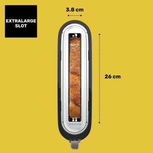 Toaster Taurus Mytoast Nero 1000W, 7 niveluri rumenire, design negru - Img 5