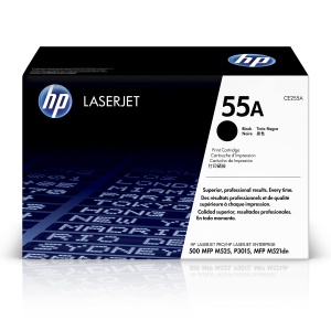 Toner Original HP 55A (CE255A) pentru LaserJet P3015, Pro M521, Negru