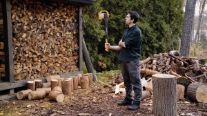 Topor de spart Fiskars X27-XXL, 96 cm, otel de calitate, negruorange - Img 7