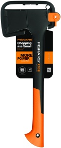 Topor universal Fiskars X10-S 44 cm otel de inalta calitate maner din plastic ranforsat negruportocaliu - Img 7