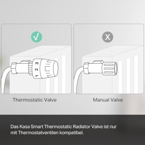 TP-Link Kasa Smart Radiator Thermostat - Wifi Starter Kit, include 1 termostat si 1 hub, control incalzire (Kasa App, Geofencing, detectare deschidere ferestre), Matter, Alexa - Img 12
