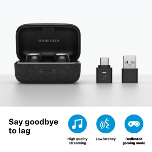 Transmitator audio Bluetooth Sennheiser BTD 700, aptX Lossless, USB-C si USB-A - Img 4