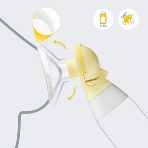 Trichter pentru pompa de san Medela PersonalFit Flex, marime L, 27 mm - Img 4