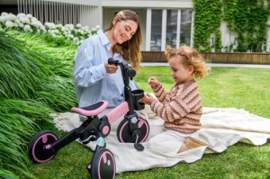 Tricicleta 3-in-1 MoMi FILO pentru copii 1-3 ani pliabila roti EVA anti-pana - Img 15