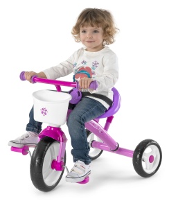 Tricicleta pentru copii Chicco U-GO 2in1 tricicleta pentru fete si baieti cu maner reglabil pe inaltime centura de siguranta si cos de depozitare max  - Img 2