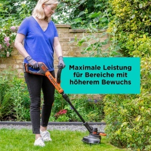Trimmer de iarba BLACKDECKER BCST918B, 28 cm, AFS, 18V - Img 2