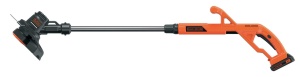 Trimmer de iarba BlackDecker ST182320, 18V 2.0Ah, 25 cm, cu acumulator si incarcator - Img 2