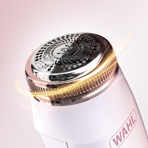 Trimmer facial pentru femei Wahl, design compact, rosu, acumulator - Img 4