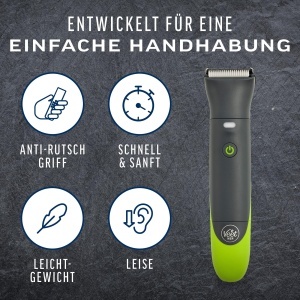 Trimmer Intim Veet Men - Rasierer pentru Intimbra, 100 waterproof, acumulator USB - Img 4