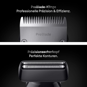 Trimmer Multifunctional Braun All-in-One Series 7, 12-in-1, 120 min autonomie, gri - Img 4