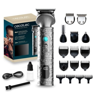 Trimmer Multifunctional Cecotec PrecisionCare Samurai 6in1, Autonomie 150 min, 6 Capete