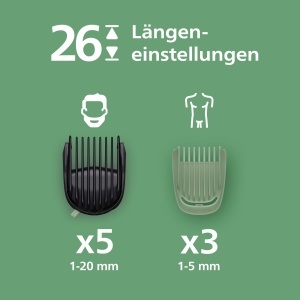Trimmer multifunctional Philips MG796115 Seria 7000 17 accesorii Autoascutire - Img 3