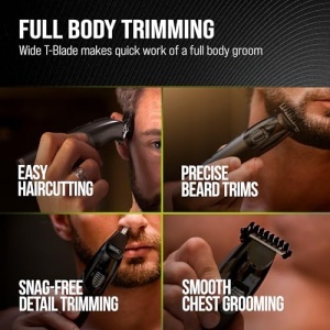 Trimmer multifunctional WAHL All-in-One, acumulator lithium, autonomie 210 min, lungimi taiere 0.5-25 mm - Img 2