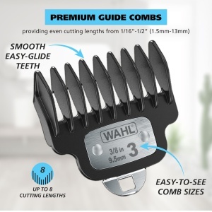 Trimmer pentru barba Wahl Pro Series, cu 3 capete interschimbabile, complet lavabil - Img 7