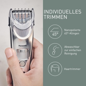 Trimmer pentru par Panasonic WER9521Y1361, lama din otel japonez, pentru ER-SC60 si ER-SC40 - Img 3