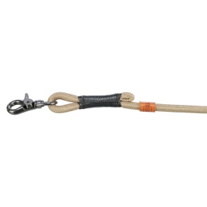 TRIXIE Lesa pentru caini BE Nordic L-XL, 1,00 m o 13 mm in nisip/negru - lesa ecologica pentru caini cu talisman nordic - pentru caini mari pana la foarte mari - 17214 - Img 2