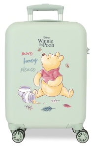 Troller copii Joumma Winnie Puuh, 33 l, 4 roti duble, verde