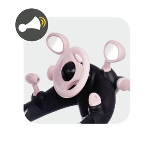 Trotineta 3-in-1 Smoby Baby Driver Plus Rosa, pentru copii de la 10 luni - Img 12