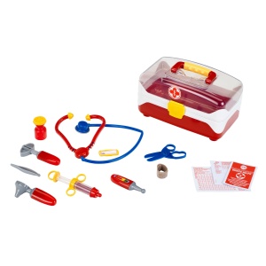 Trusa medicala pentru copii Theo Klein 4685, 27 cm, cu instrumente medicale - Img 5