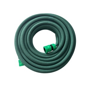 Tub de irigare Relaxdays, 10 m, verde, flexibil, economisire apa