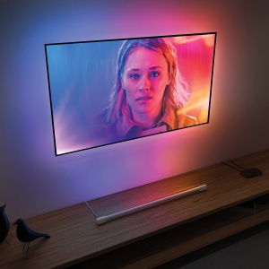 Tub de lumina Philips Hue Play Gradient, 75 cm, 1100 lm, alb - Img 5