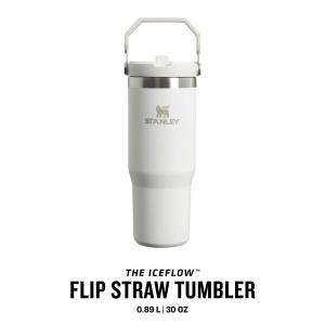 Tumbler cu pai Stanley 1913, 0.89L, culoare Frost - Img 3