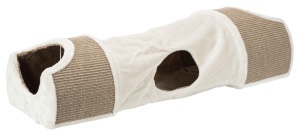 Tunel de zgariat Trixie 43004, 110 cm, gri deschismarotaupe