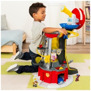 Turn de Observatie Paw Patrol Mighty Lookout, 84cm, cu 4 Figurine si Efecte Luminoase - Img 7