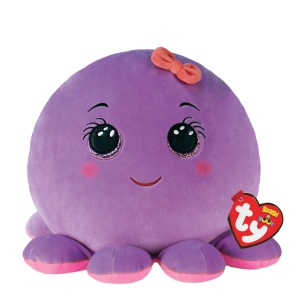 TY Beanie Boos Squish a Boo Octavia 20 cm Oktopus Violet cu Fundita
