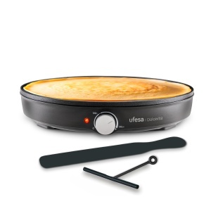 Ufesa Crepes-Maker Dolcevita 1000W Placa Antiaderenta 30cm Reglaj Temperatura