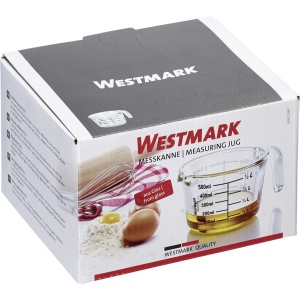 Ulcior de masurare Westmark volum de umplere 05 l pentru cuptor cuptor cu microunde congelator sticla borosilicata transparentnegru 30622260 - Img 9