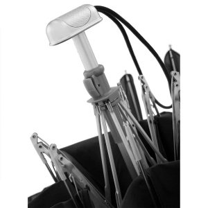 Umbrela Manuala Samsonite Alu Drop S, 3 Sectiuni, 94.5 cm, Negru - Img 3