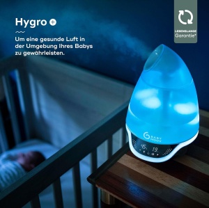 Umidificator Babymoov Hygro Plus, 2.5L, 7 culori, tehnologie ultrasunete - Img 2