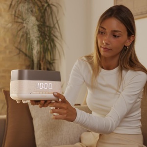 Umidificator cu aroma Cecotec PureAroma 1300, 300ml, Bluetooth, LED - Img 5