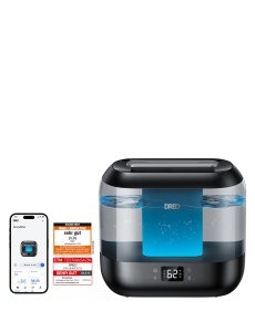 Umidificator inteligent Dreo 4L cu difuzor de uleiuri esentiale functie silentioasa si control prin aplicatie