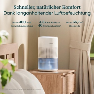 Umidificator Inteligent Levoit, 4.5L, 400mlh, fara praf alb - Img 8