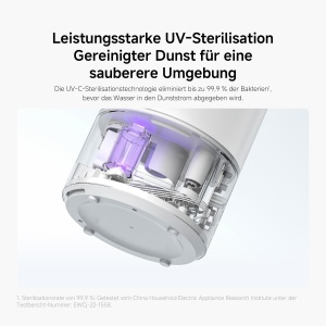 Umidificator Inteligent Xiaomi Smart Humidifier 2, Capacitate 4.5L, Nebulizare 350mLh - Img 4