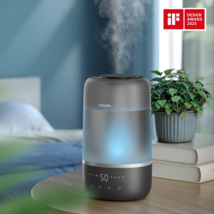 Umidificator Philips, Negru, pentru spatii de pana la 41 m, 32 ore functionare - Img 2