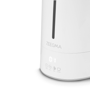 Umidificator ZEEGMA Vers IONI cu functie de ionizare a aerului si aromaterapie, 260 ml/h, Higrometru, Senzor de umiditate, Temporizator integrat, 4 moduri de umidificare, Eficient energetic - Img 3