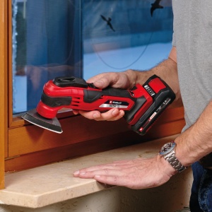 Unealta multifunctionala cu acumulator Einhell VARRITO Power X-Change (Li-Ion, 18 V, 22.000 pana la 40.000 min-1, electronica de viteza, blocare cu eliberare rapida, suport magnetic pentru scule, fara baterie si incarcator) - Img 6