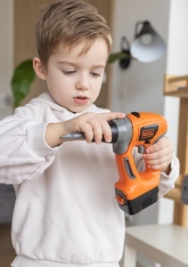 Unelte de constructie Smoby BlackDecker eVo 3-in-1 pentru copii, 3 ani - Img 3