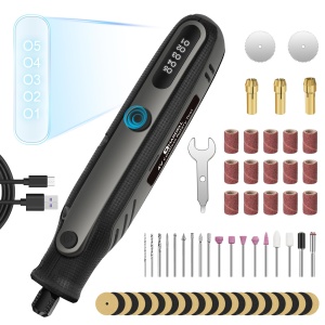 Unelte multifunctionale HARDELL 4V, 69 accesorii, 5 viteze, negru