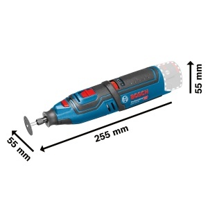 Unelte rotative Bosch Professional GRO 12V-35, 12V, putere mare, accesorii incluse - Img 2