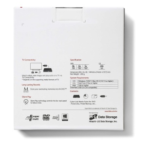 Unitate externa DVD Hitachi-LG GP60, portabila, USB 2.0, argintie - Img 6