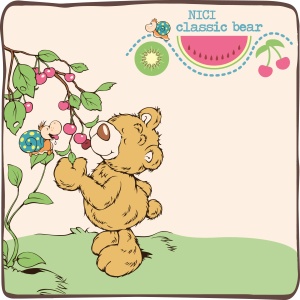 Ursulet de Plus NICI 46509, 50 cm, Culoare Maro, Ideal pentru Copii - Img 2