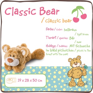 Ursulet de Plus NICI 46514, 50 cm, Culoare Maro, Moale si Pufos - Img 3