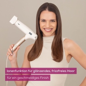 Uscator de par Beurer HC 150 FusionDry Pro, ultraleger, 3 trepte de temperatura, Iones - Img 4