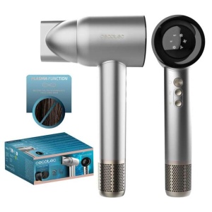 Uscator de par Cecotec IoniCare RockStar Nano IonTech 2400W Silver Tehnologie Plasma Control inteligent temperatura