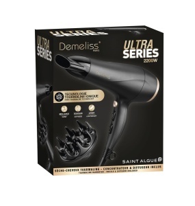Uscator de par Demeliss Saint Alge 2200 W 2 viteze, 3 temperaturi, tehnologie turmalin - Img 4