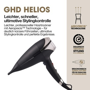 Uscator de par ghd helios, 2200W, negru, tehnologie IONIC - Img 3